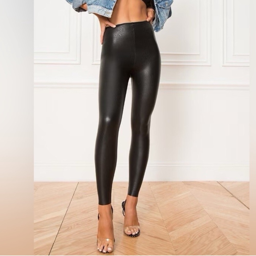 Commando faux leather leggings size xs